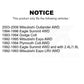 Rear Wheel Bearing 70-511013 For Mitsubishi Outlander Eagle Summit Colt Plymouth Expo LRV Dodge