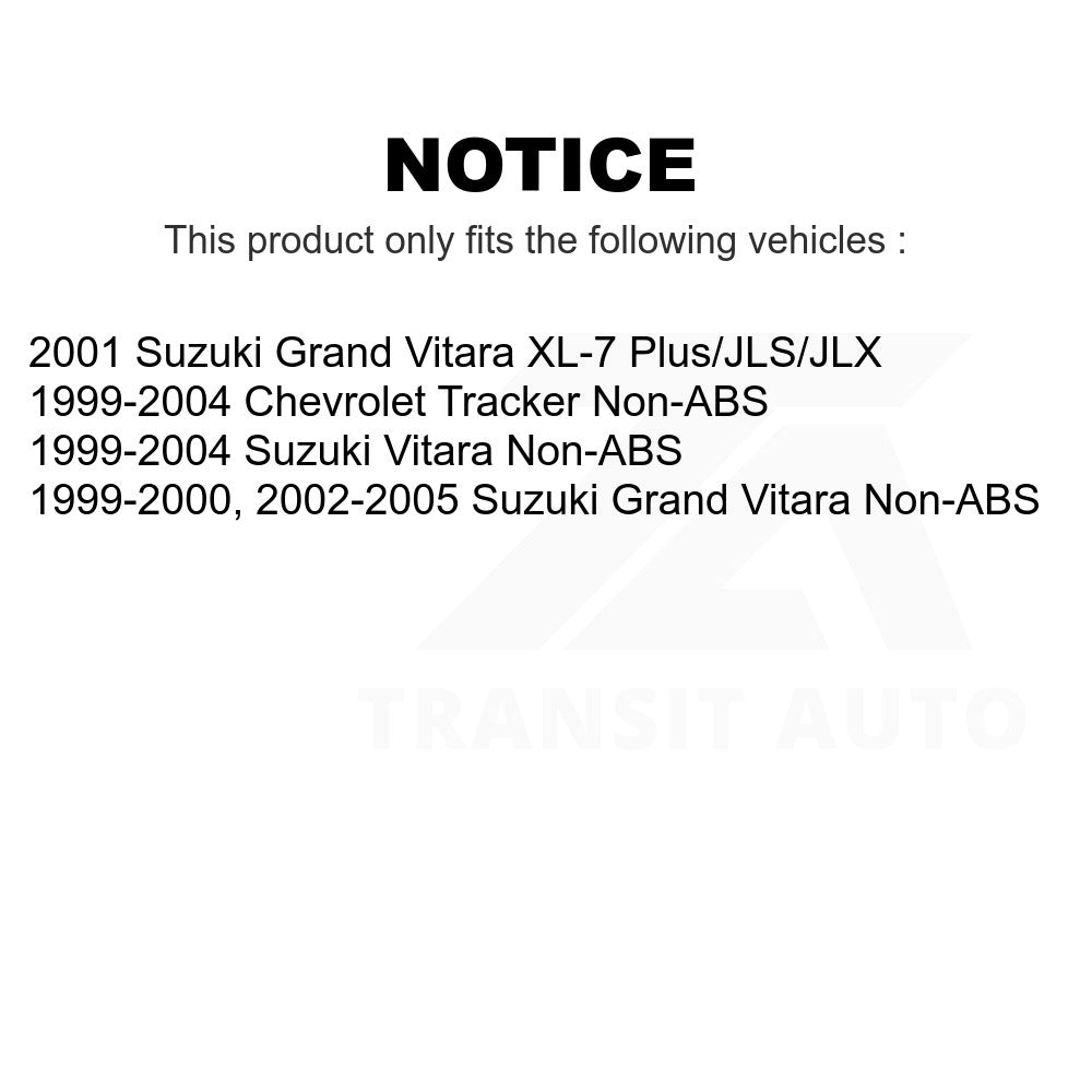 Rear Wheel Bearing 70-511024 For Chevrolet Tracker Suzuki Grand Vitara