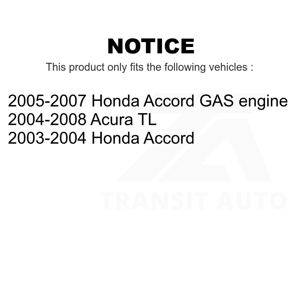 Rear Wheel Bearing Hub Assembly 70-512188 For Honda Accord Acura TL