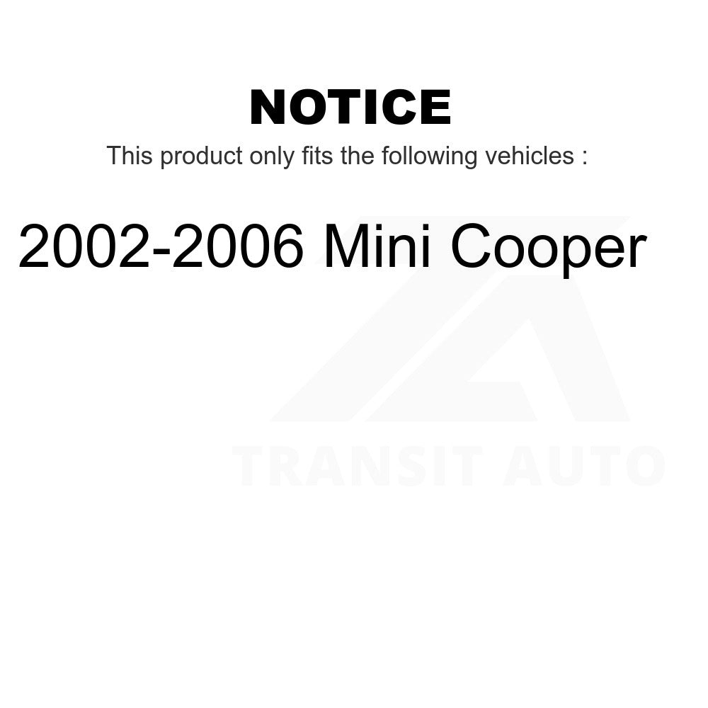 Rear Wheel Bearing Hub Assembly 70-512304 For 2002-2006 Mini Cooper