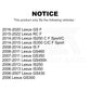 Rear Wheel Bearing Hub Assembly 70-512337 For Lexus IS250 IS350 GS350 GS300 GS430 RC F IS GS450h GS GS460