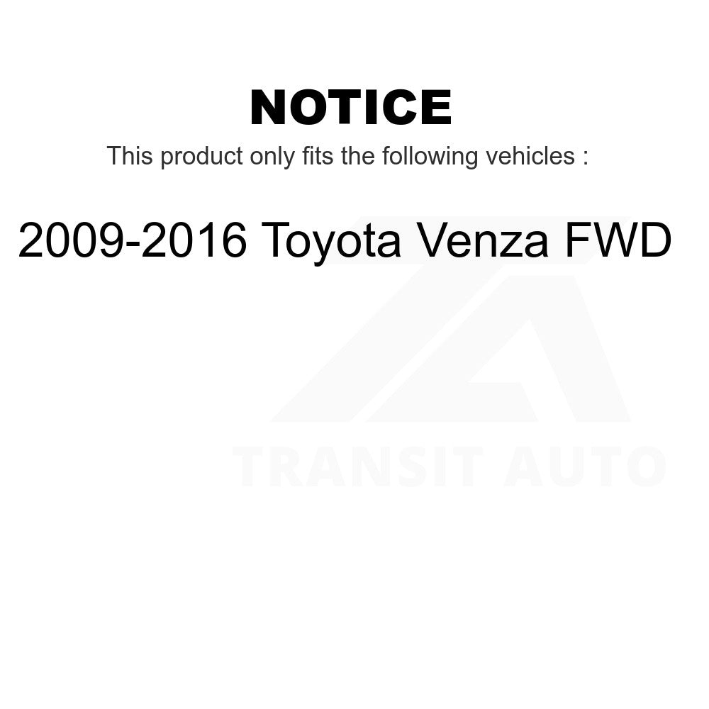 Rear Left Wheel Bearing Hub Assembly 70-512421 For 2009-2016 Toyota Venza FWD