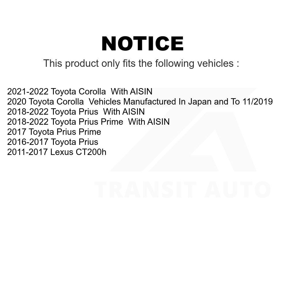 Rear Wheel Bearing Hub Assembly 70-512547 For Toyota Prius Corolla Lexus CT200h Prime