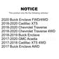 Wheel Bearing Hub Assembly 70-512593 For Chevrolet Traverse GMC Acadia Cadillac XT5 Buick Enclave