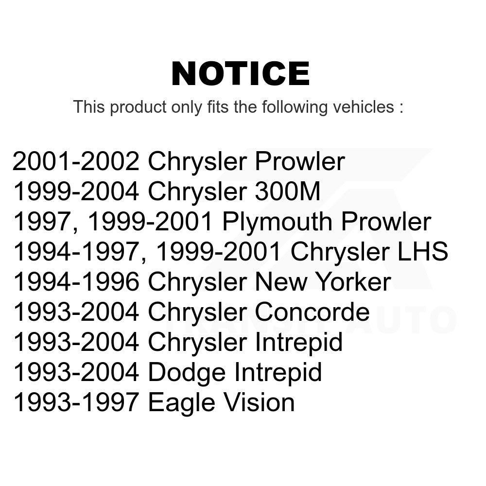Wheel Bearing Hub Assembly 70-513089 For Chrysler Dodge Intrepid Concorde 300M LHS Prowler Plymouth Eagle Vision New Yorker