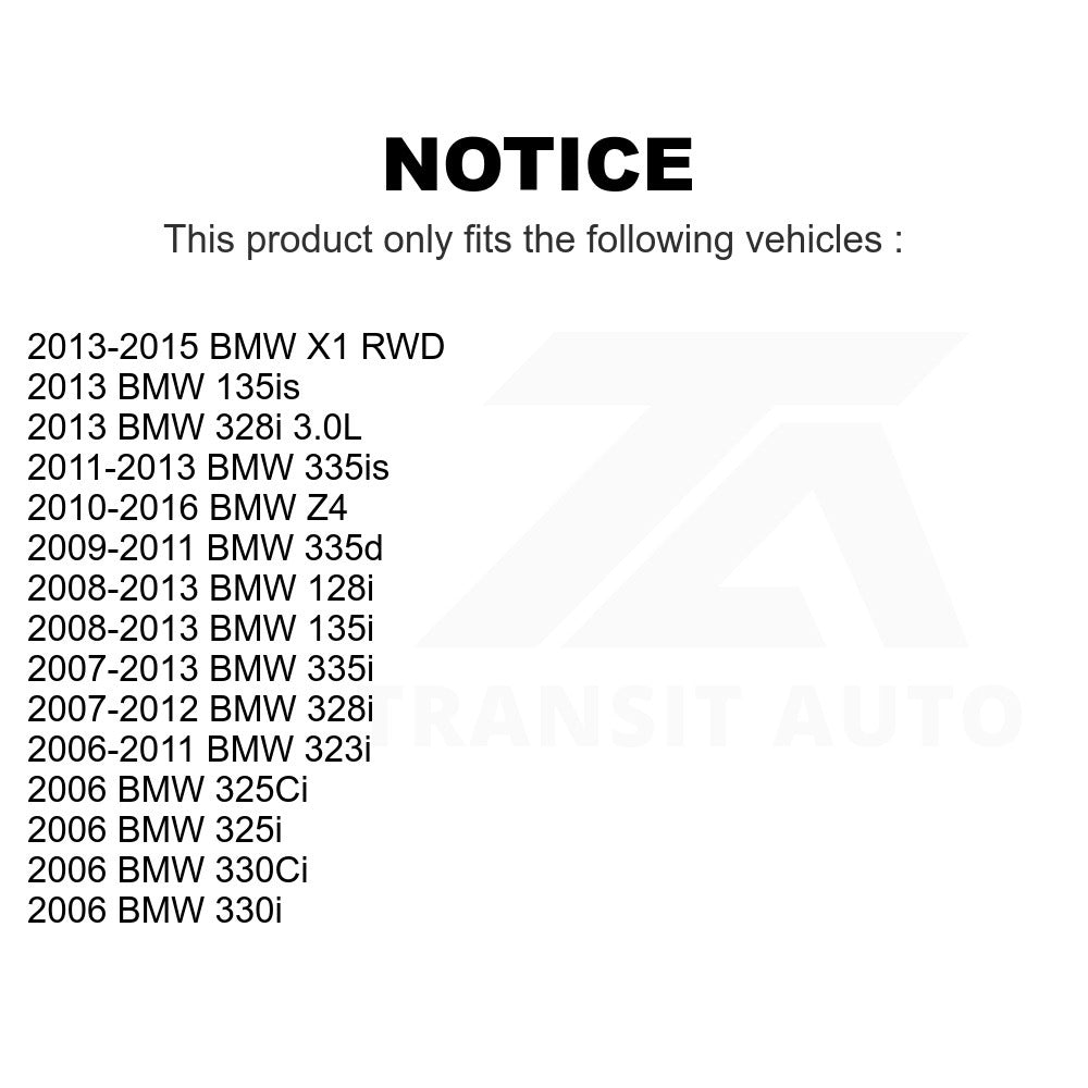 Front Wheel Bearing Hub Assembly 70-513254 For BMW 328i 335i X1 325i 128i 330i Z4 135i 335d 325Ci 330Ci 335is 135is 323i