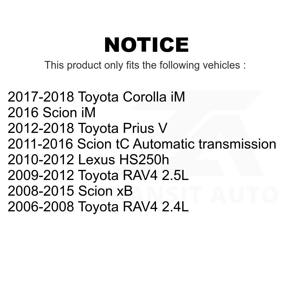 Front Wheel Bearing Hub Assembly 70-513257 For Toyota RAV4 Scion xB Prius V tC Corolla iM Lexus HS250h