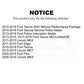 Wheel Bearing Hub Assembly 70-513275 For Ford Edge Taurus Flex Lincoln MKX MKS Police Interceptor Sedan MKT Special Service