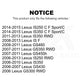 Front Left Wheel Bearing Hub Assembly 70-513284 For Lexus IS250 IS350 GS350 GS300 GS430 IS F GS450h GS460