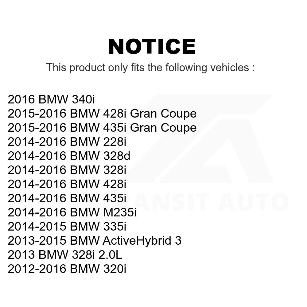 Front Wheel Bearing Hub Assembly 70-513359 For BMW 328i 320i 428i Gran Coupe 435i 228i 335i M235i 328d 340i ActiveHybrid 3