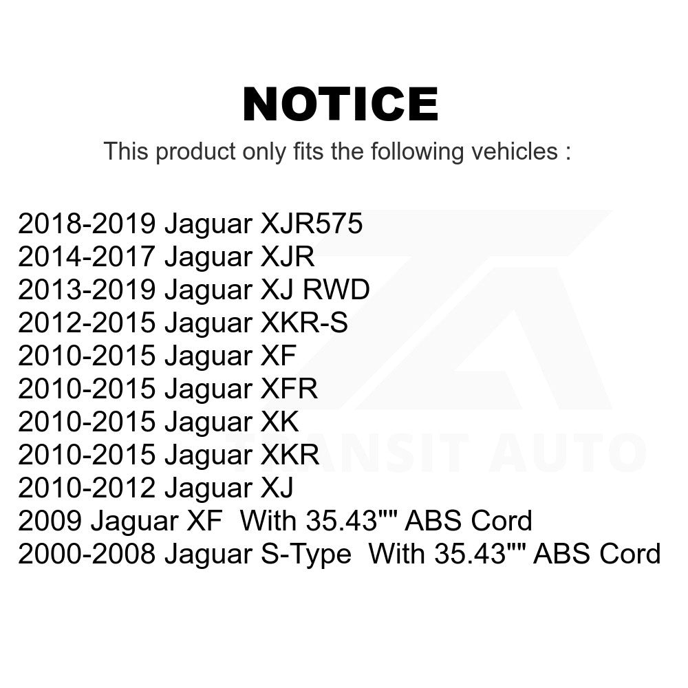 Front Wheel Bearing Hub Assembly 70-513371 For Jaguar S-Type XF XJ XKR XK XFR XJR XKR-S XJR575