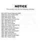 Wheel Bearing 70-514002 For Toyota Lexus RX300 Highlander RAV4 Nissan Sentra Camry Celica Corolla 200SX MR2 Chevrolet Nova NX ES250