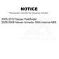 Rear Wheel Bearing Hub Assembly 70-541003 For Nissan Pathfinder Armada