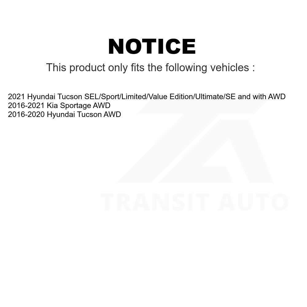 Rear Wheel Bearing Hub Assembly 70-KH2310 For Hyundai Tucson Kia Sportage