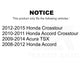 Front Lower Suspension Ball Joint 72-K500289 For Honda Accord Acura TSX Crosstour