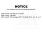 Front Suspension Stabilizer Bar Link Kit 72-K80279 For Ford F-150 Heritage 4WD