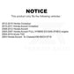 Front Right Suspension Stabilizer Bar Link Kit 72-K90457 For Honda Accord Acura TSX Crosstour