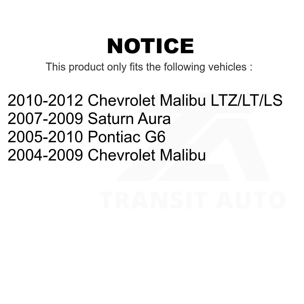 Front Left Suspension Strut Hardware Kit 73-905909 For Chevrolet Malibu Pontiac G6 Saturn Aura