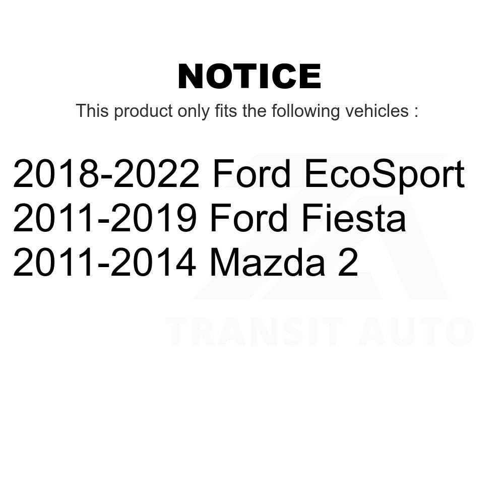 Rear Suspension Strut Hardware Kit 73-907997 For Ford Fiesta EcoSport Mazda 2