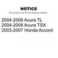 Front Suspension Strut 78-72123 For Honda Accord Acura TL TSX