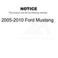 Front Suspension Strut 78-72138 For 2005-2010 Ford Mustang