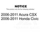Front Right Suspension Strut 78-72286 For 2006-2011 Honda Civic Acura CSX
