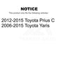 Front Left Suspension Strut 78-72289 For Toyota Yaris Prius C