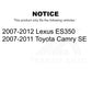 Rear Left Suspension Strut 78-72385 For Toyota Camry Lexus ES350