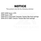 Rear Shock Absorber 78-911230 For Chevrolet Colorado GMC Canyon Isuzu i-370 i-350