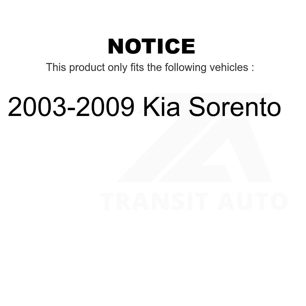 Front Left Suspension Strut Coil Spring Assembly 78A-11653 For 2003-2009 Kia Sorento