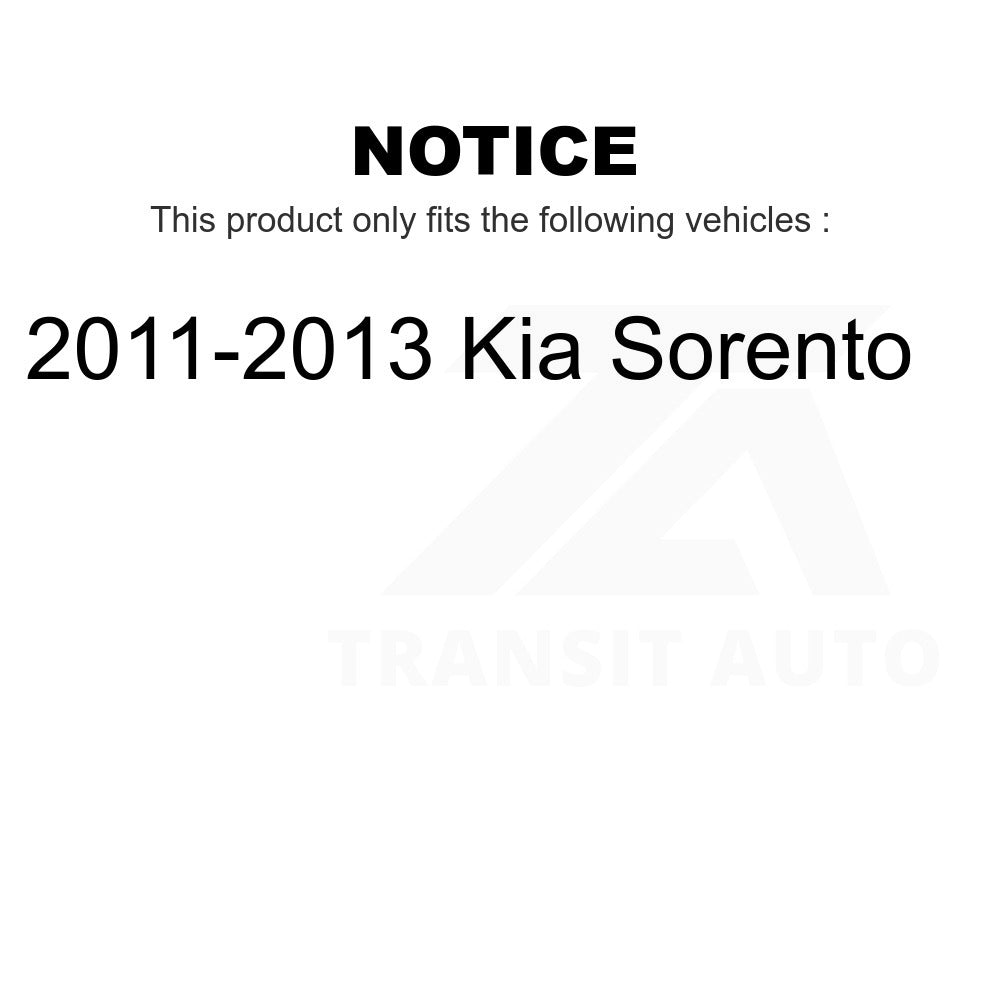 Front Left Suspension Strut Coil Spring Assembly 78A-11655 For 2011-2013 Kia Sorento