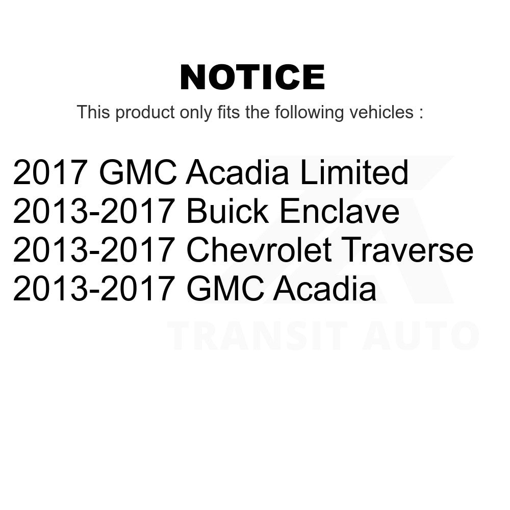 Front Suspension Strut Coil Spring Assembly 78A-11670 For Chevrolet Traverse GMC Acadia Buick Enclave Limited