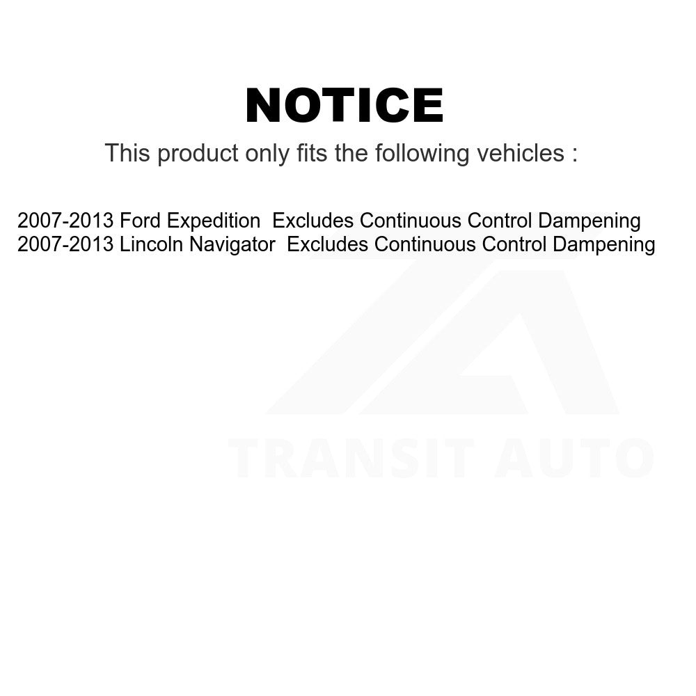 Front Suspension Strut Coil Spring Assembly 78A-11900 For 2007-2013 Ford Expedition Lincoln Navigator Excludes Continuous Control Dampening