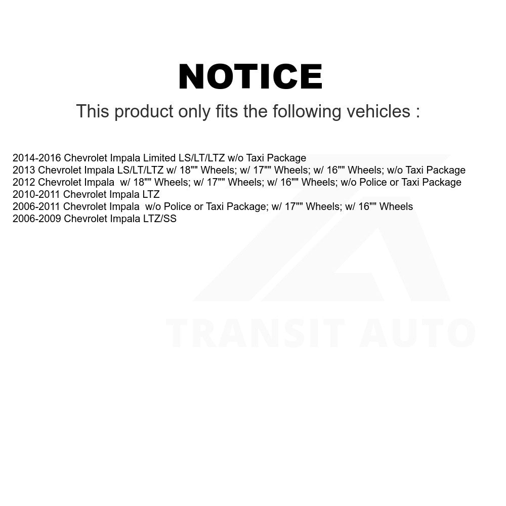 Front Suspension Strut Coil Spring Assembly 78A-13100 For Chevrolet Impala Limited