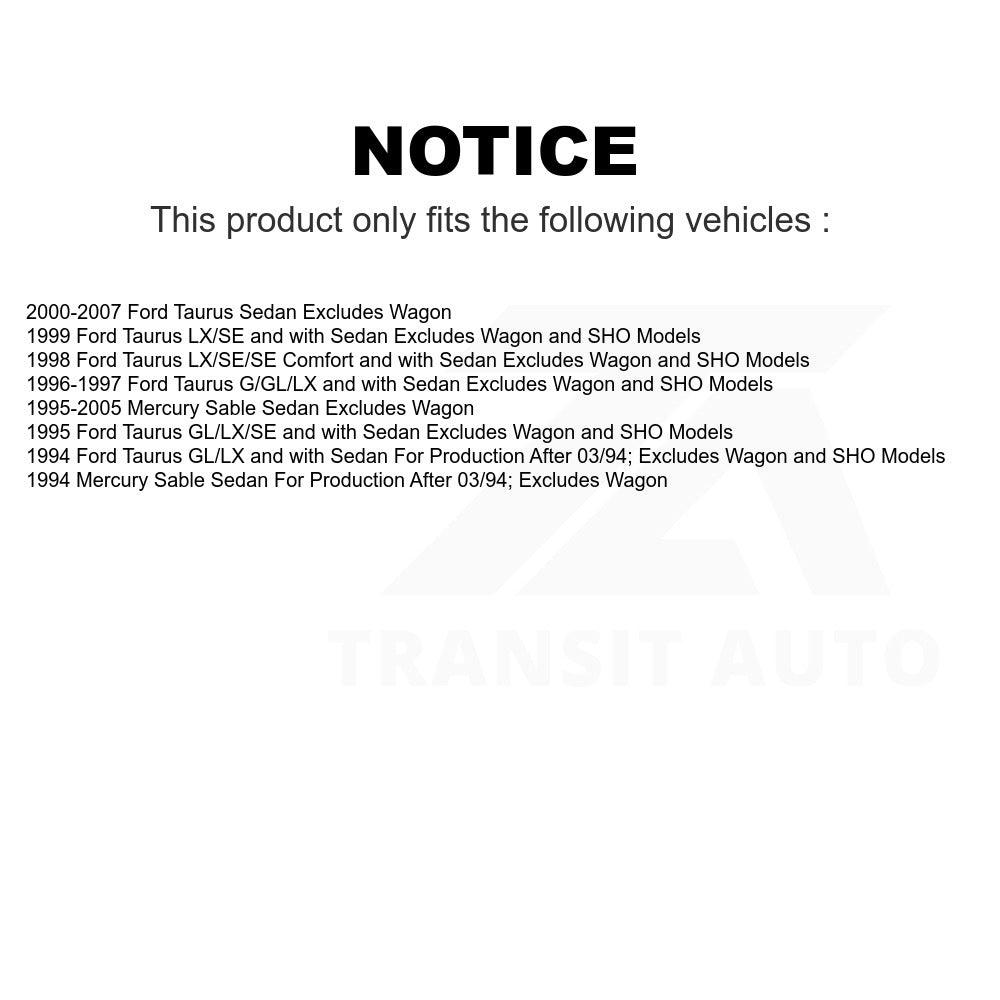 Rear Suspension Strut Coil Spring Assembly 78A-15040 For Ford Taurus Mercury Sable