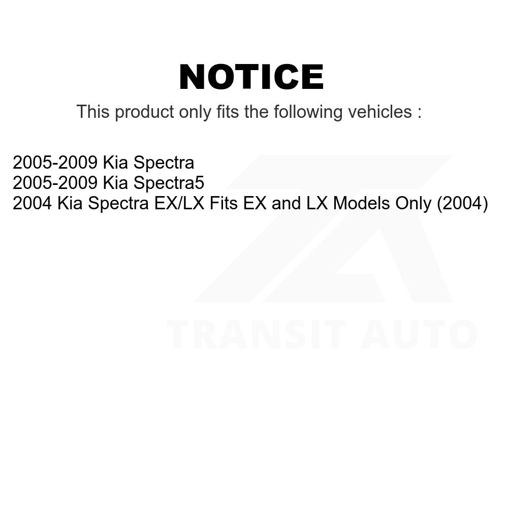 Rear Right Suspension Strut Coil Spring Assembly 78A-15068 For Kia Spectra Spectra5