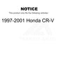 Rear Suspension Strut Coil Spring Assembly 78A-15150 For 1997-2001 Honda CR-V