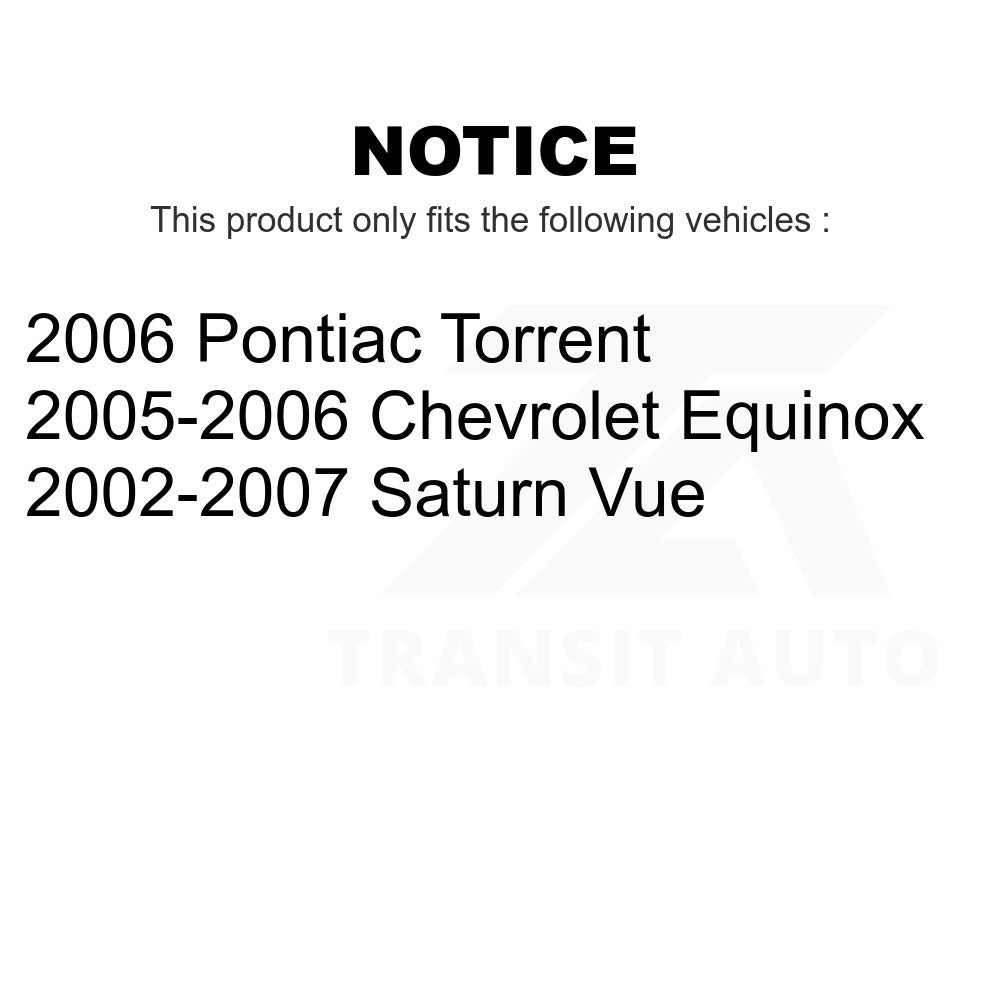 Front Disc Brake Rotor 8-580083 For Saturn Vue Chevrolet Equinox Pontiac Torrent