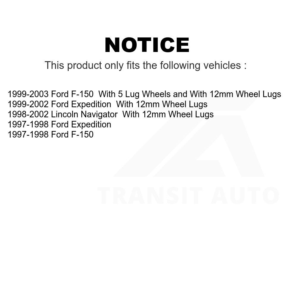 Rear Disc Brake Rotor 8-66670 For Ford F-150 Expedition Lincoln Navigator