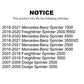 Front Disc Brake Rotor 8-780614 For Sprinter 2500 Mercedes-Benz 3500 Freightliner Dodge 1500 4500 3500XD