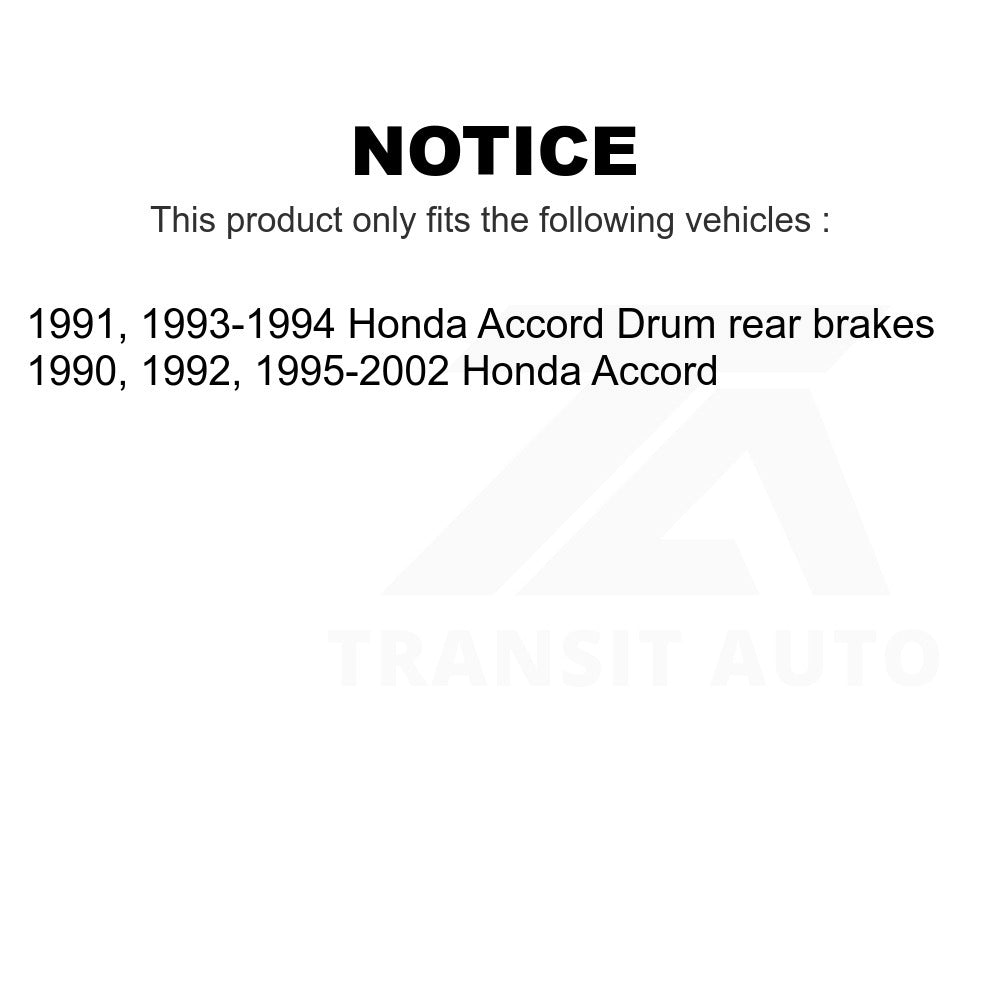 Rear Brake Drum 8-9458 For Honda Accord