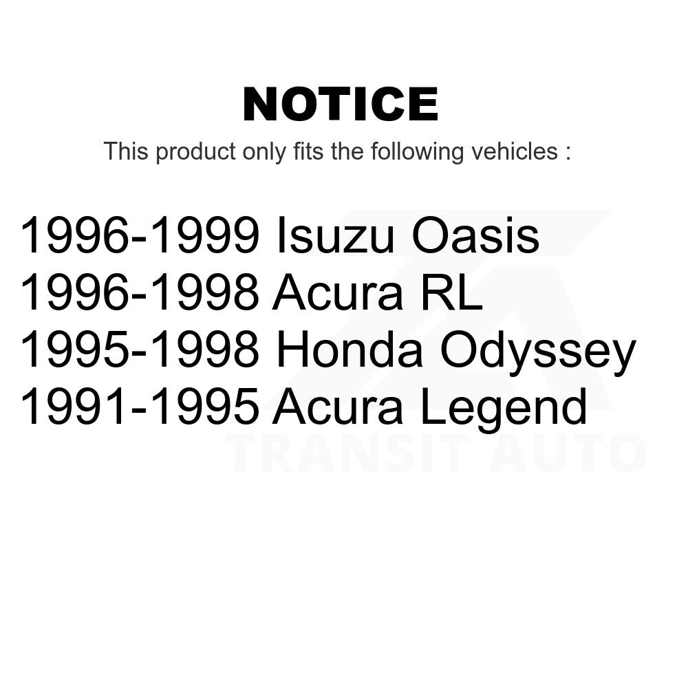 Rear Disc Brake Rotor 8-96178 For Acura Honda Odyssey Legend RL Isuzu Oasis