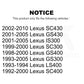 Front Disc Brake Rotor 8-96473 For Lexus GS300 SC430 IS300 SC400 GS400 GS430 LS400 SC300