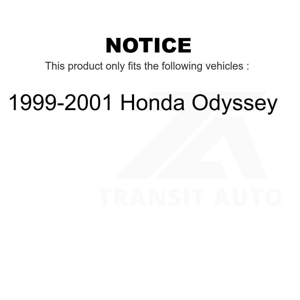 Rear Brake Drum 8-9674 For 1999-2001 Honda Odyssey