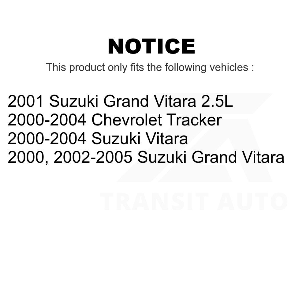 Rear Brake Drum 8-9693 For Chevrolet Tracker Suzuki Grand Vitara
