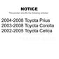 Rear Brake Drum 8-9734 For Toyota Corolla Prius Celica