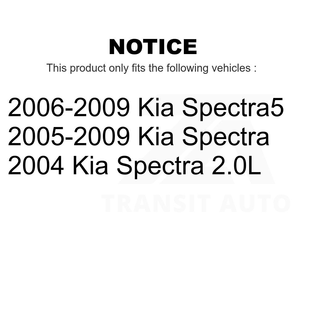 Rear Brake Drum 8-9790 For Kia Spectra Spectra5