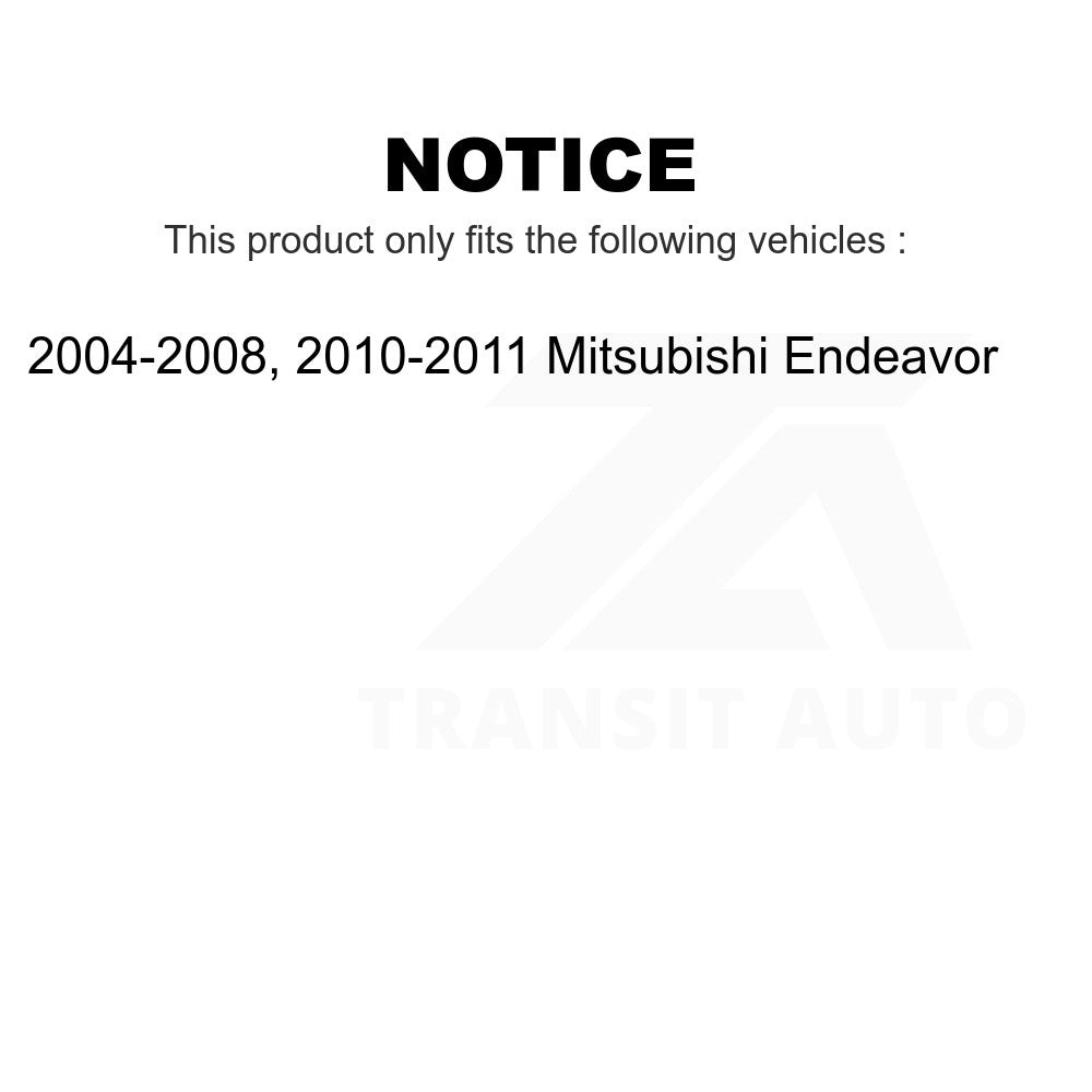 Front Disc Brake Rotor 8-980186 For Mitsubishi Endeavor