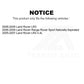 Front Disc Brake Rotor 8-980351 For Land Rover Range Sport LR3