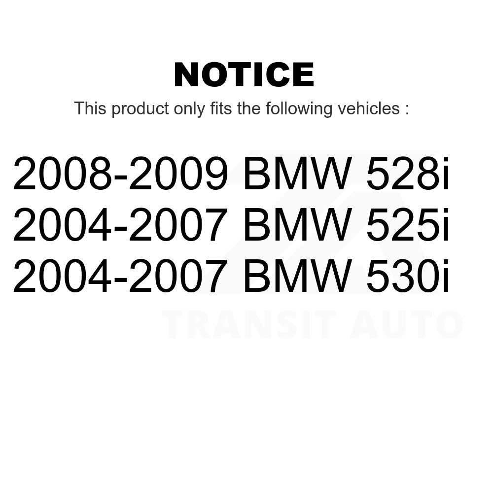 Rear Disc Brake Rotor 8-980379 For BMW 530i 525i 528i